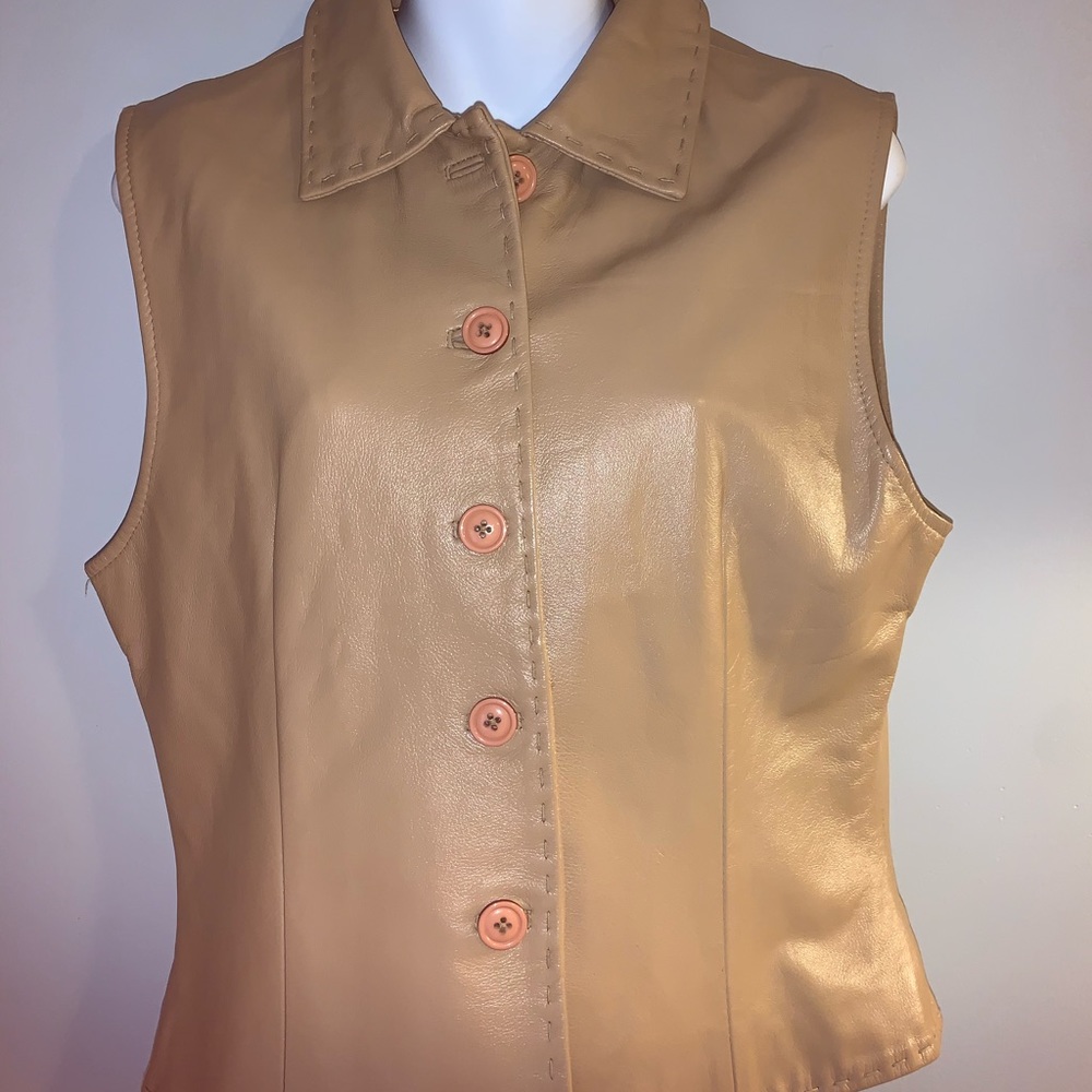 Saguaro Genuine Leather Vest